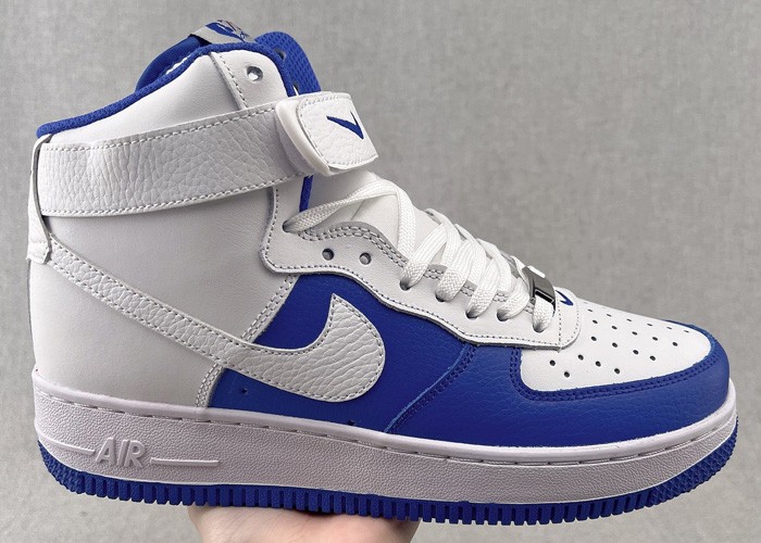 Air Force 1 High Releasing in Royal and White