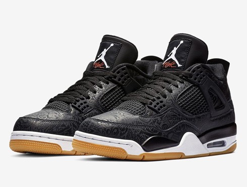 AIR JORDAN 4 Retro "BLACK LASER"