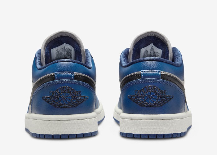 Air Jordan 1 Low Grey Blue Black DC0774-402