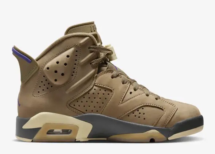 Air Jordan 6 Gore-Tex Brown Kelp - FD1643-300