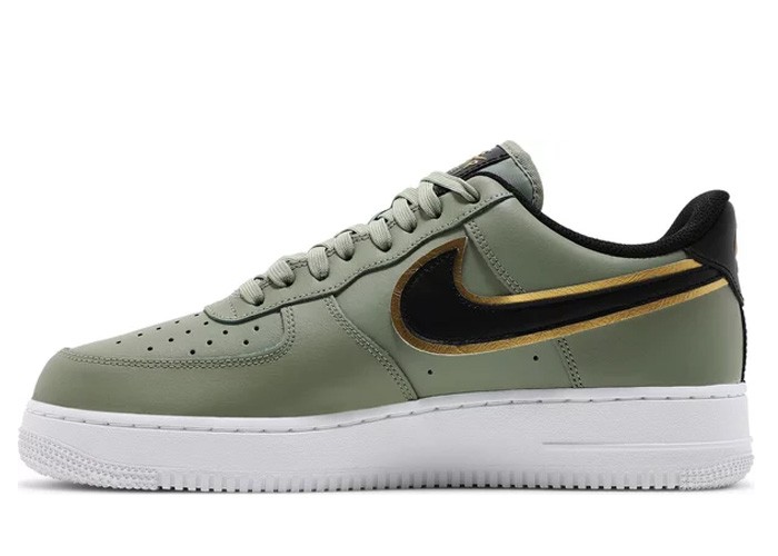 Air Force 1 '07 L***V8 'Metallic Swoosh Pack Oil Green' - DA8481-300