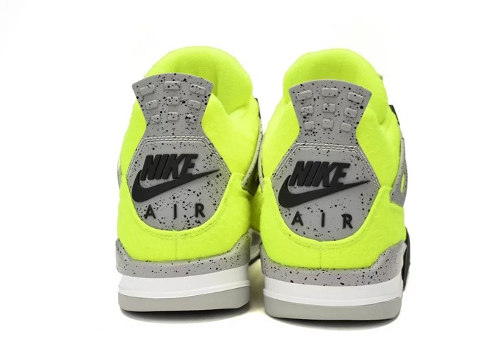 Air Jordan 4 retro Plush Fluorescent Yellow- DV6773-700