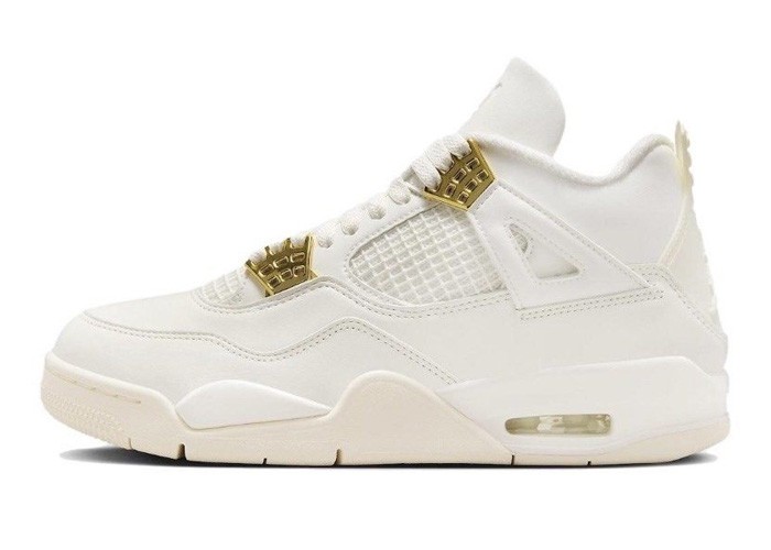 Air Jordan 4 Retro &quotMetallic Gold" - AQ9129-170