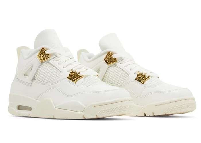 Air Jordan 4 Retro "Metallic Gold" - AQ9129-170