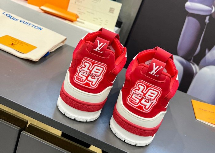 L***V Skate Sneaker Red