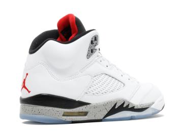 Air Jordan 5 Retro White Cement